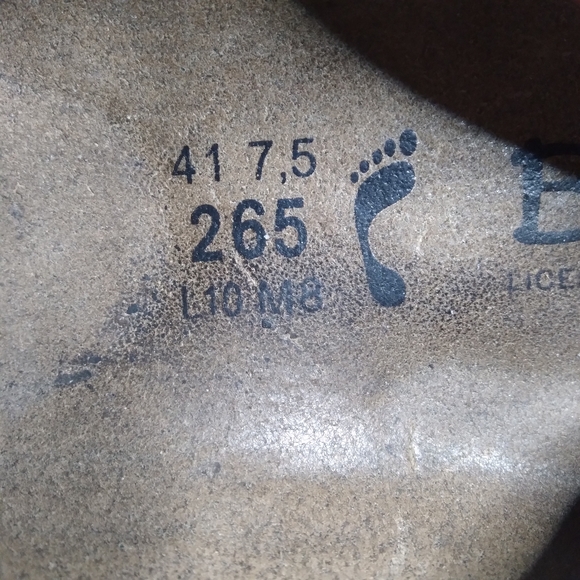 Birkenstock Betula snake print decorative jewelry Sz EU 41 / US 9.5 - Picture 5 of 8